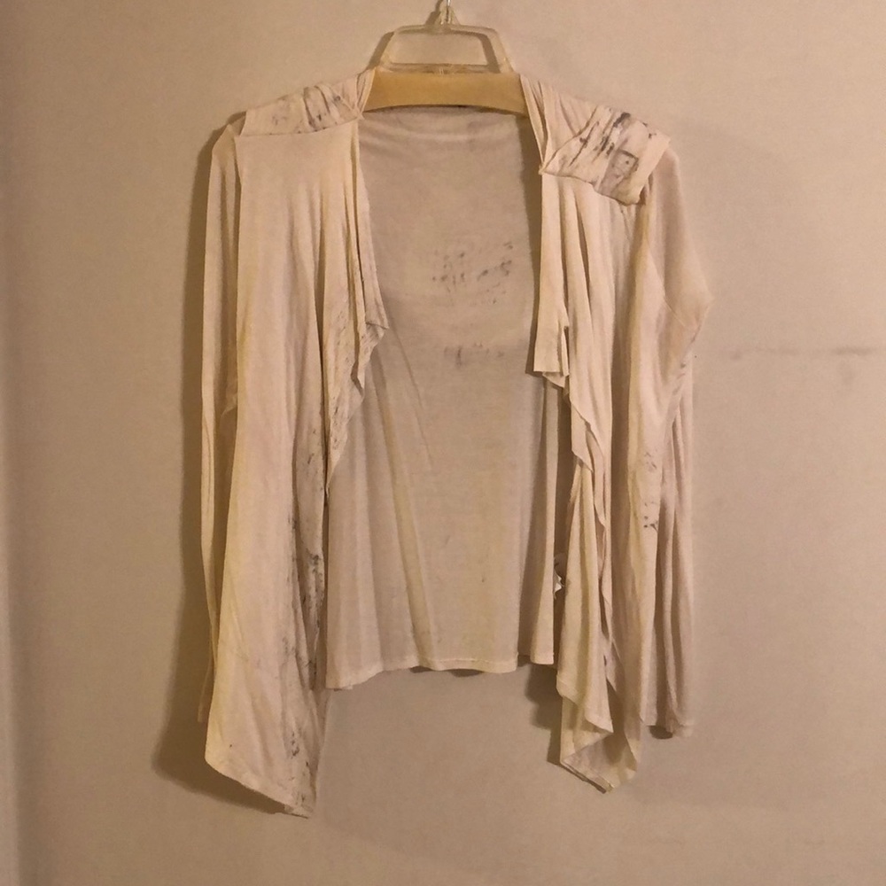 Hooded cardigan